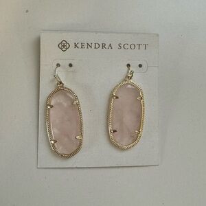 Pink Kendra Scott earrings